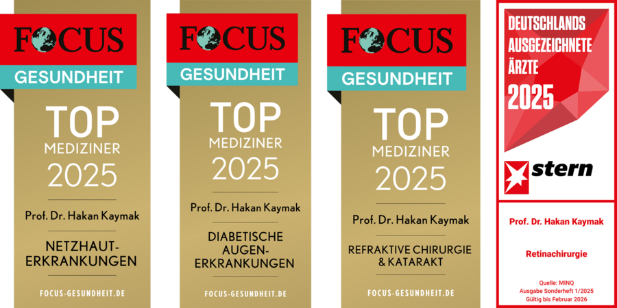 Focus und Stern Siegel 2025 Prof. Dr. Kaymak