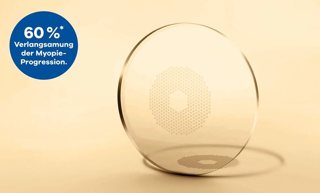 Abbildung eines MiYOSMART-Brillenglases