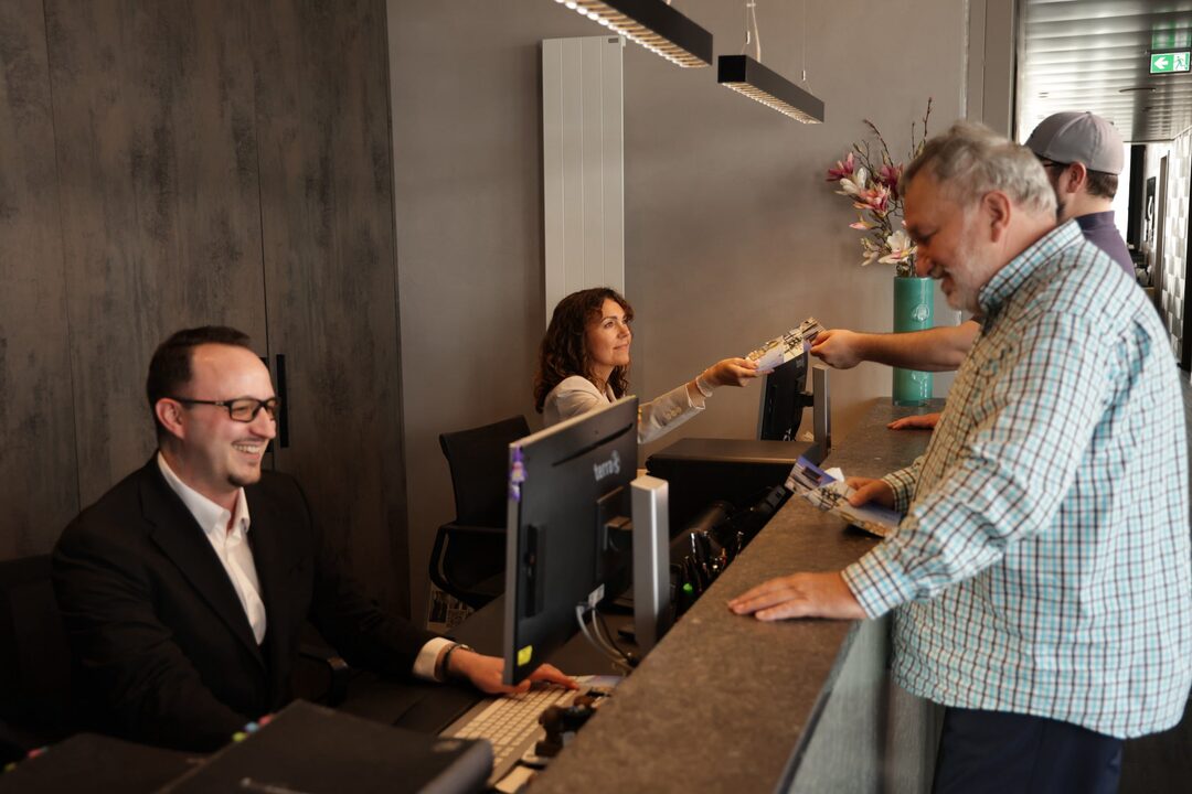 Unser Team vom Check-out.